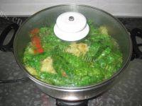外婆教我做豆角炖土豆做法图解10)