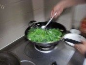 家常菜青蒜肉片做法图解6)