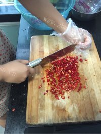 自制剁辣椒做法图解4)