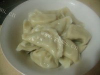 美味的白菜猪肉饺子