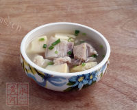 特色菜腌笃鲜做法图解7)