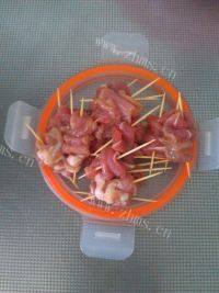 美味的牙签肉做法图解3)