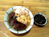 美味的白肉血肠做法图解9)