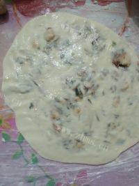 自制梅干菜烧饼做法图解13)