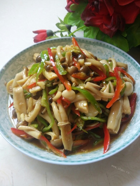 家常凉拌双菇