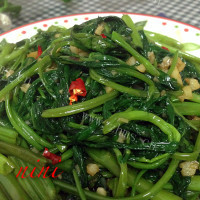 家常菜蒜蓉空心菜