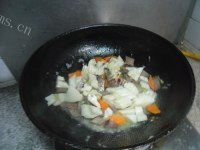 酱香卤肝烧莲藕做法图解9)