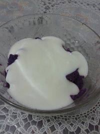 自制紫薯奶昔