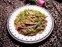 爽口芹菜针菇粉做法图解10)
