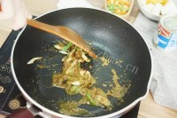 素食谱-时蔬青咖喱做法图解2)