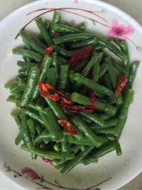 家常菜凉拌长豆角