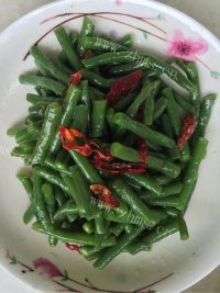 家常菜凉拌长豆角