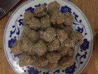 美味的猪肉丸子