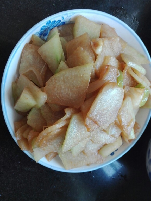 回味无穷的炒冬瓜
