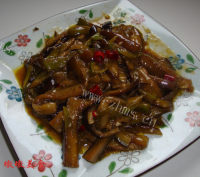 美味的鱼香茄条