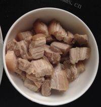 家常菜干豆角炒肉做法图解1)