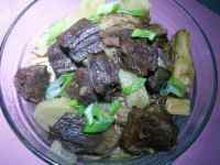 绝味砂锅牛肉土豆做法图解10)