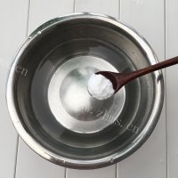 清香油汆豆瓣做法图解2)