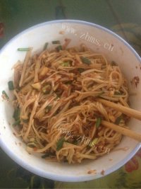 家常菜凉拌金针菇做法图解4)