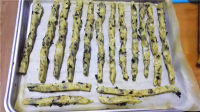 自制海苔芝麻阿拉棒做法图解12)