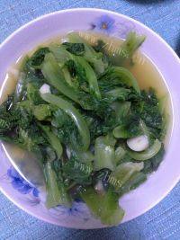健康美食蒜泥生菜