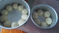 美味的花环面包做法图解4)
