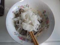 营养健康的小虾萝卜丝饼做法图解5)