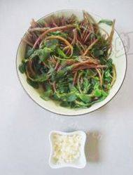 家常菜蒜蓉马齿苋做法图解2)