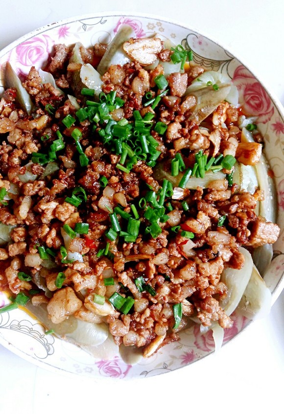 营养丰富的肉末茄子
