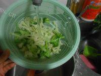 家常菜蚝油双花做法图解3)