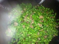 在家做的长豆角炒肉