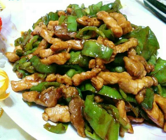 唇齿留香的青椒肉丝