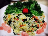 美味的时蔬炒饭