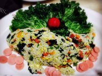 美味的时蔬炒饭