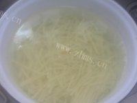 家常菜辣炒土豆丝做法图解3)