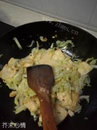家常菜白菜烧豆腐