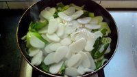 家常菜心香菇炒白粿的做法图解八