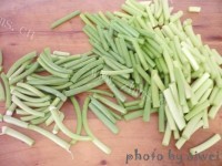 家常菜蒜薹炒腊肉做法图解4)