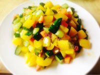 家常菜素炒三鲜