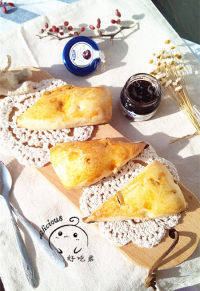特色美食葡萄干司康做法图解12)