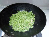 家常菜榄菜四季豆做法图解5)