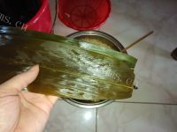美味的花生鲜肉粽做法图解9)