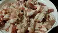 家常菜干豆角炖肉做法图解5)