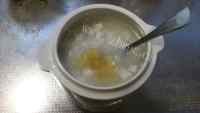 营养豆腐肉末咸粥做法图解8)