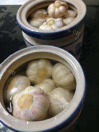 十分诱人的糖蒜