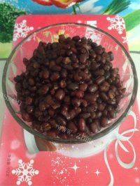美味的饭煲蜜红豆做法图解5)