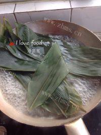 「手工美食」嘉兴肉粽做法图解9)