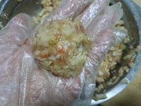 自制香煎藕饼做法图解8)