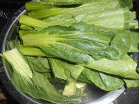 好厨房之香菇炒油菜做法图解4)