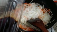 家常菜素炒米粉做法图解6)